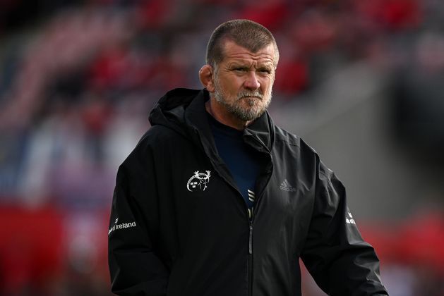 Munster’s Graham Rowntree named URC Coach of the Year by peers