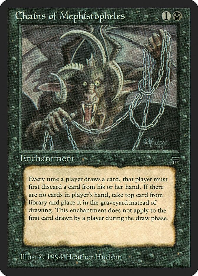 Chains of Mephistopheles mtg card