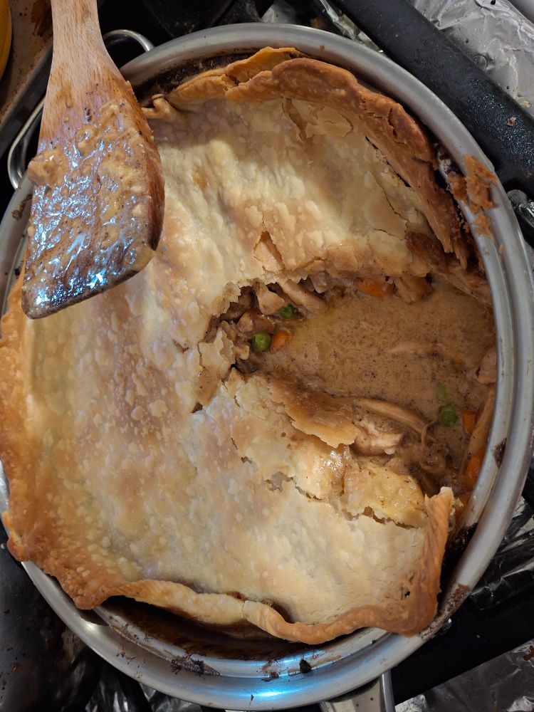 Home made Chicken Pot Pie 🥧 
