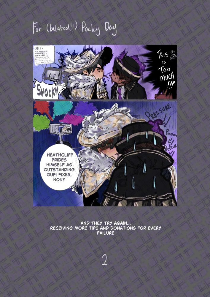 Ouficliff can't handle the pressure, so he folds. Cinqsalt challenges his pride.