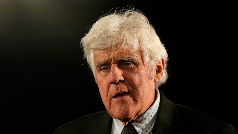 Jay Leno believes late-night TV hosts have become too politicized -- and that they risk losing half the viewing audience.