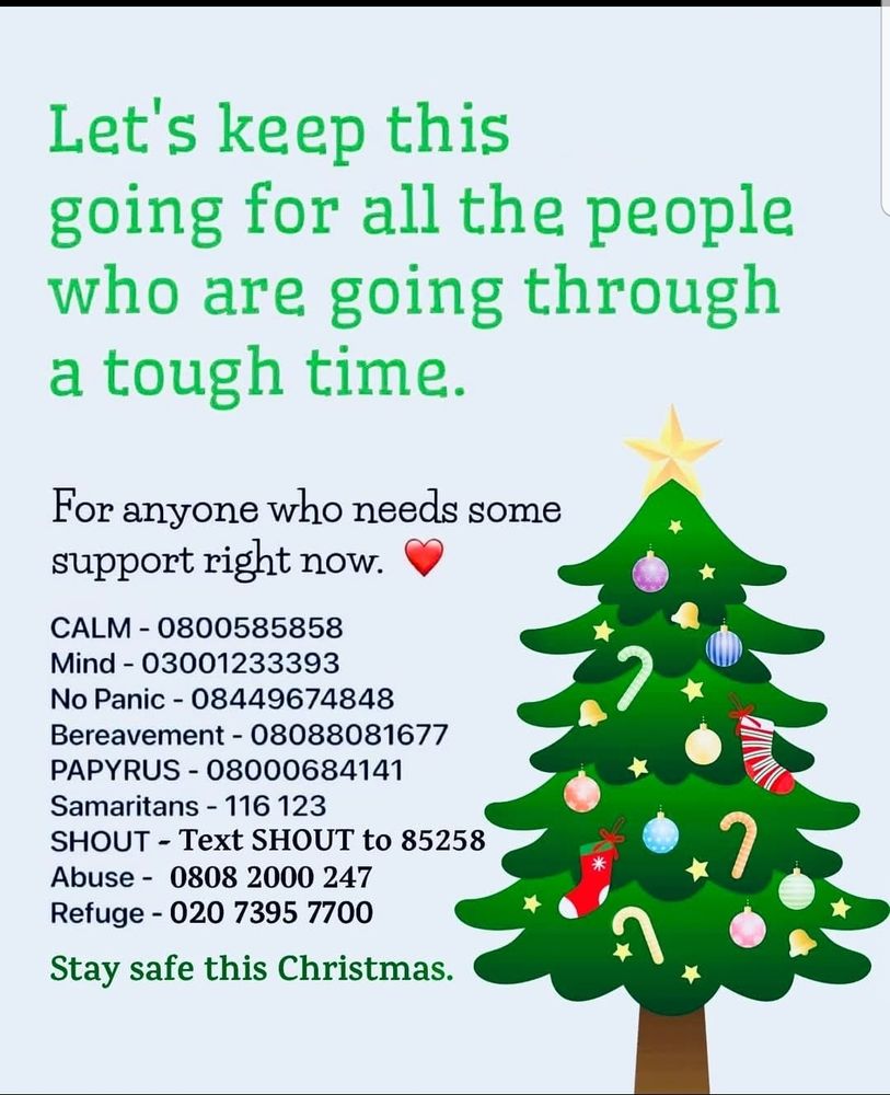 Mental Health phone numbers for the UK