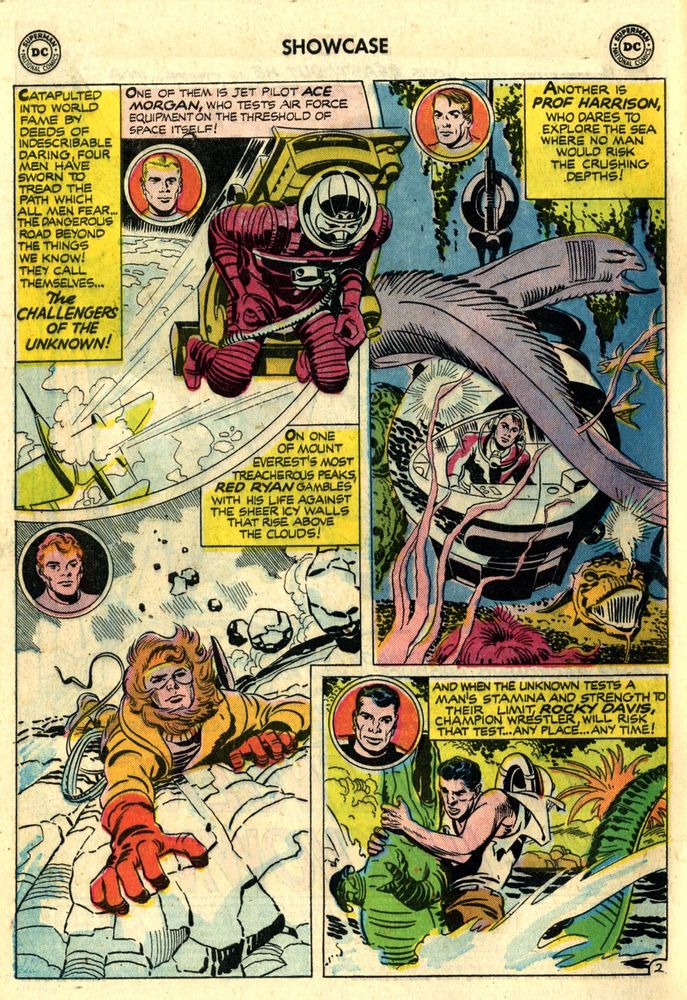 Dave Wood/Jack Kirby, "Ultivac is Loose!" in Showcase #7 (National, March-April 1957)
