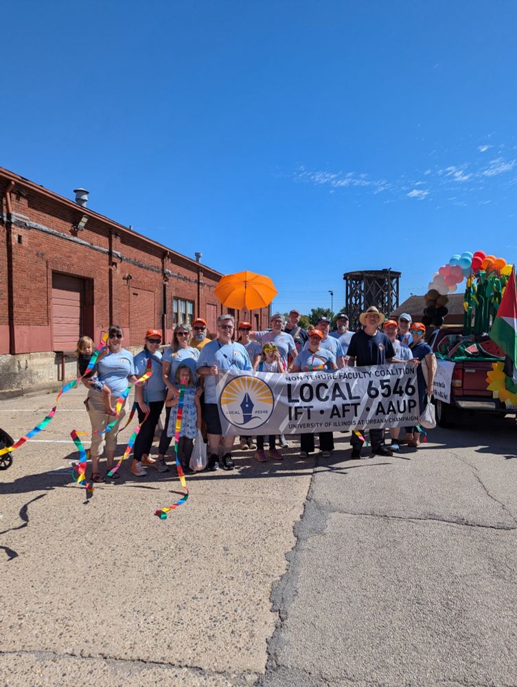 Group photo of NTFC Local #6546, Labor Day 2025