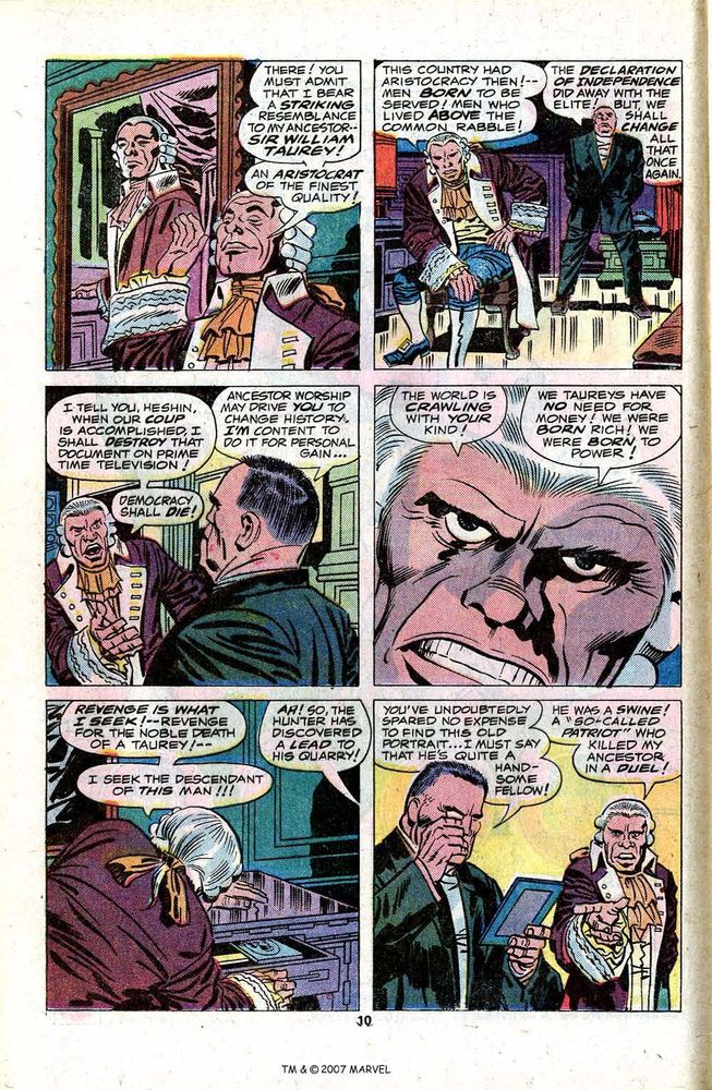 Jack Kirby, Captain America #194 (1976)