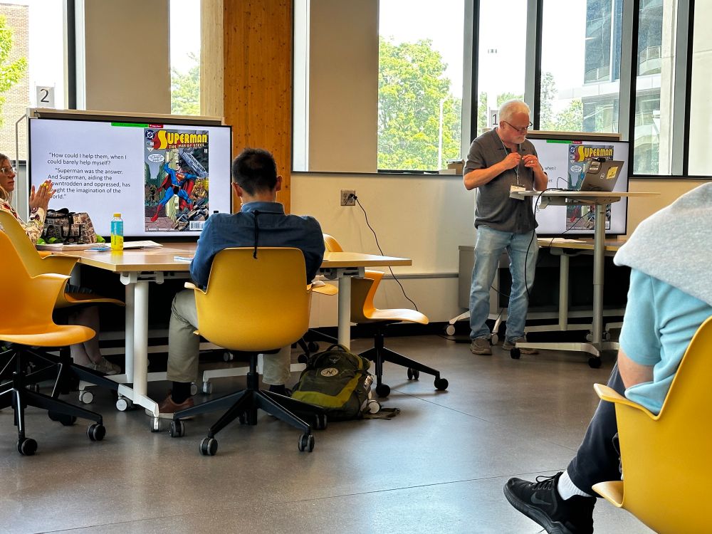 Comics Studies Society 2025 speaker