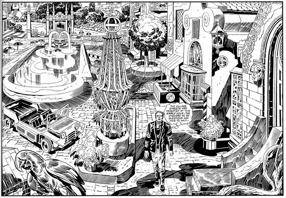 Jack Kirby, "The Prisoner" adaptation (mid-1970s)