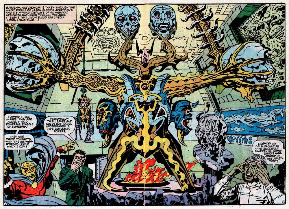 Jack Kirby, The Demon #8 (1973)