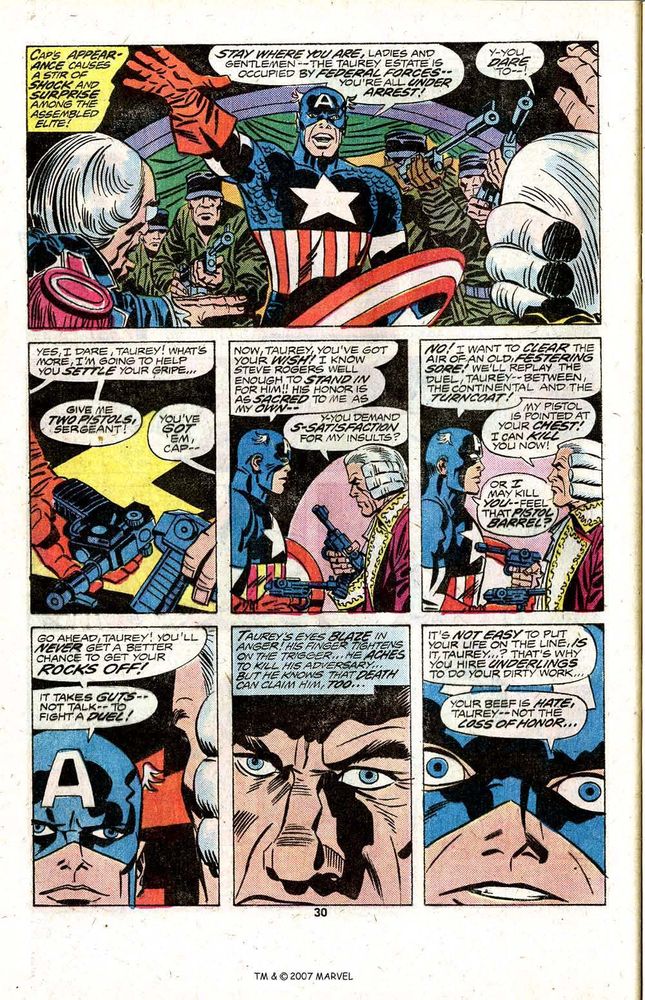Jack Kirby, Captain America #200 (1976)