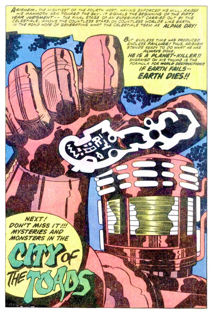 Jack Kirby, The Eternals #7 (1977)