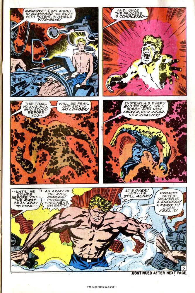 Stan Lee & Jack Kirby, Captain America #109 (1969)