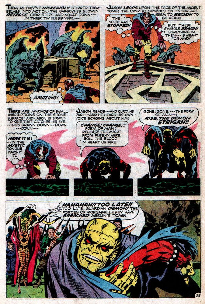 Jack Kirby, The Demon #1 (1972)