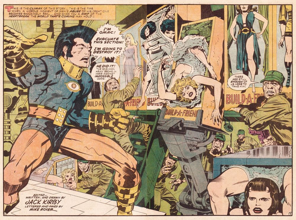 Jack Kirby, OMAC #1 (1975)