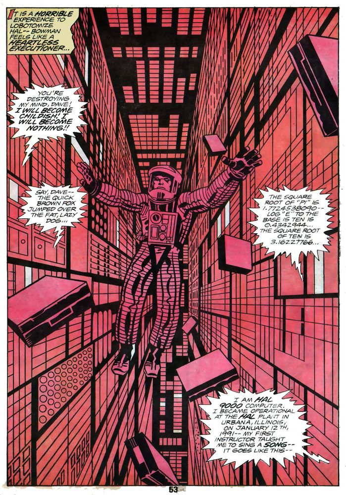 Jack Kirby, 2001: A Space Odyssey Treasury Edition (1976)