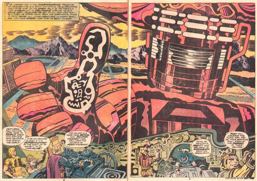 Jack Kirby, The Eternals #3 (1976)
