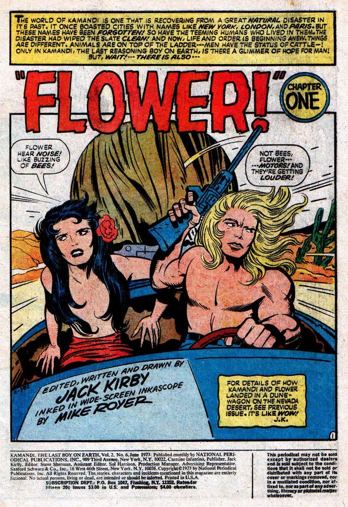 Jack Kirby, Kamandi #6 (1973)
