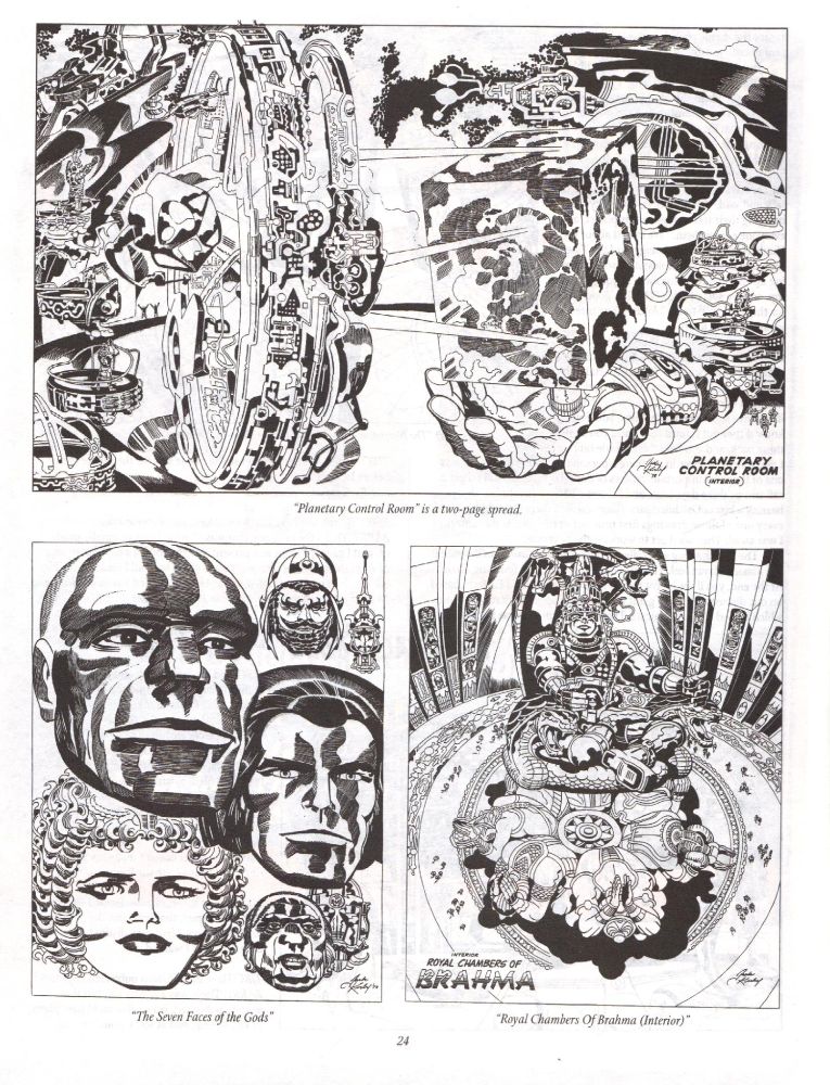 Jack Kirby, Lord of Light/Argo concept art