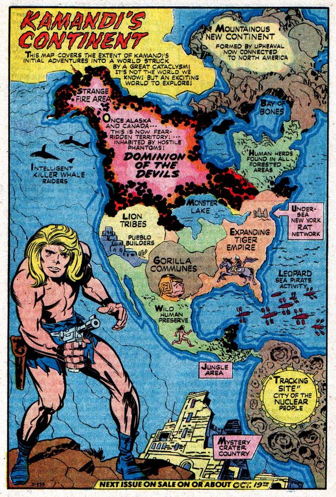 Jack Kirby, Kamandi #1 (1973)