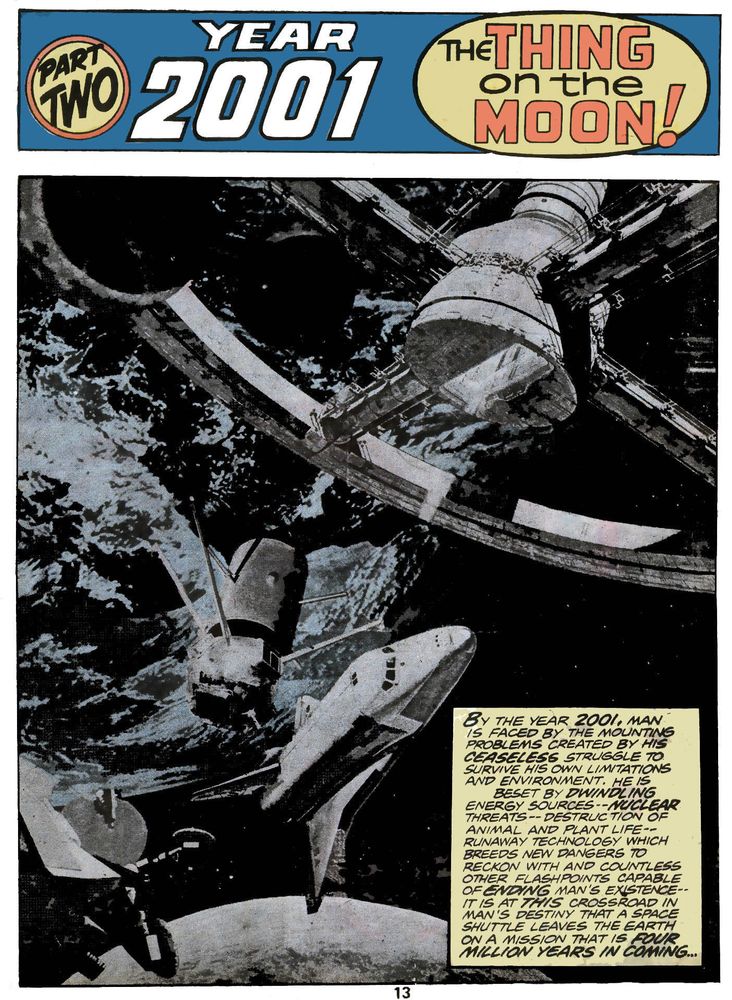 Jack Kirby, 2001: A Space Odyssey Treasury Edition (1976)