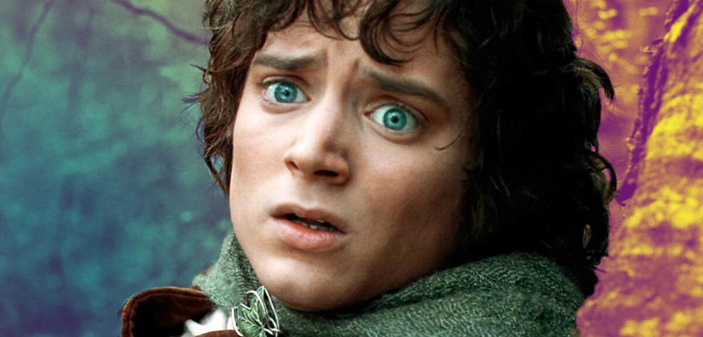 Bild von einem ängstlichem Frodo Beutlin aus dem Film Herr der Ringe