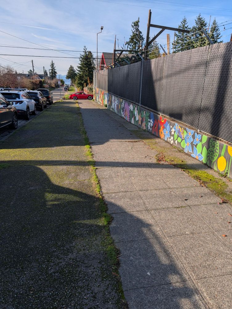 A red Porsche 911 Turbo that I guess is now old enough to be considered vintage, even though I remember when these were new. Sigh. 