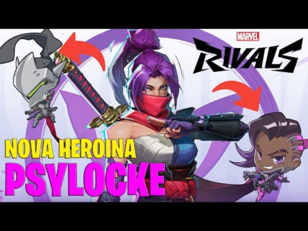 Psylocke a Nova Heroína do Marvel Rivals