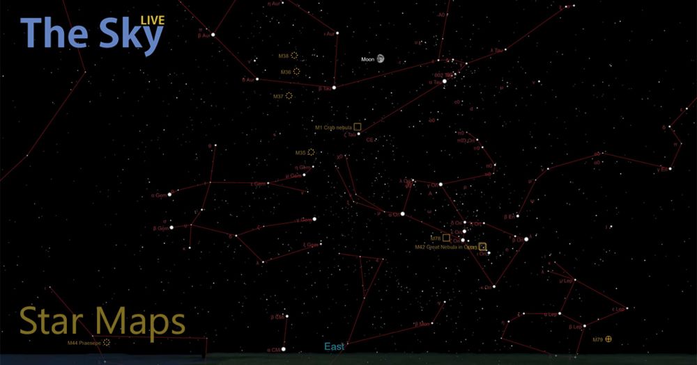 Online Star Maps: Comet C/2023 A3 (Tsuchinshan-ATLAS) | TheSkyLive