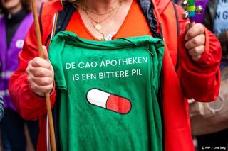 Weer regionale staking bij apotheken, voor het eerst een dag lang