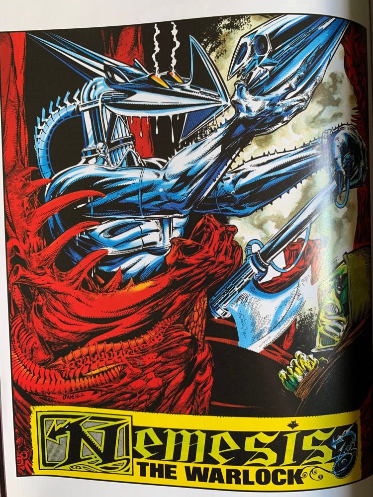 Art from Nemesis the Warlock by Kevin O’Neil 
