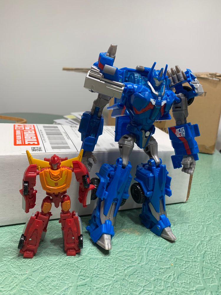 Transformers toys Hot Rod and Ultra Magnus