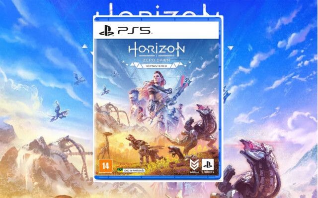 PRÉ-VENDA | Horizon Zero Dawn Remastered em mídia física para PS5 por R$ 249,90 na Amazon