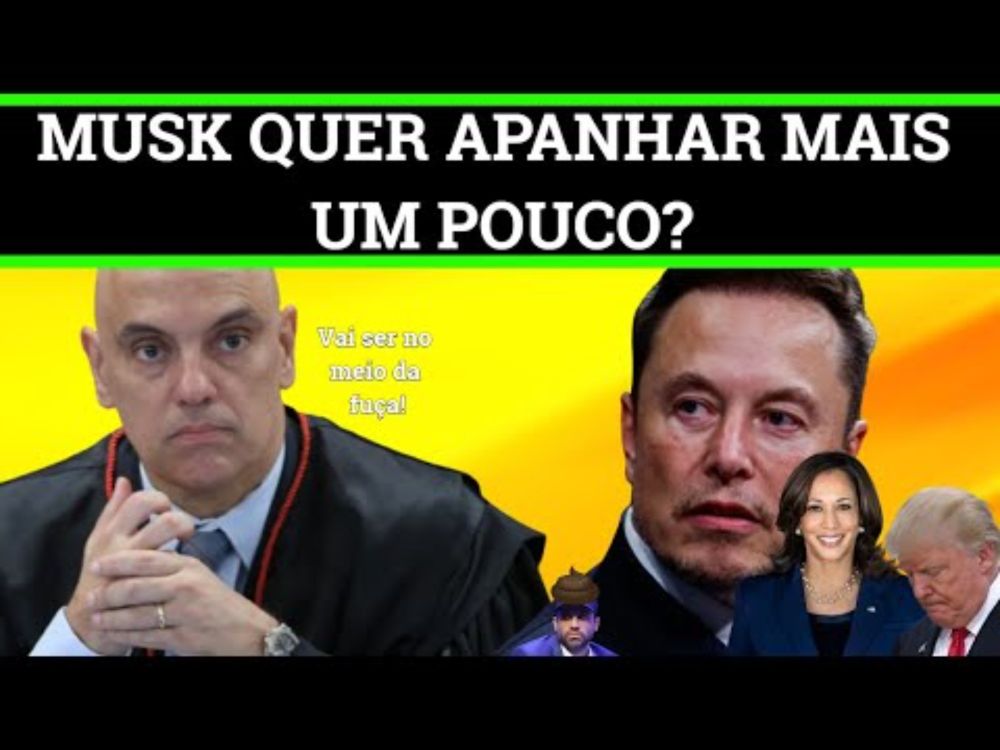 Musk quer briga, Starlink não vai cumprir decisão de Moraes | Trump não consegue alcançar Kamala