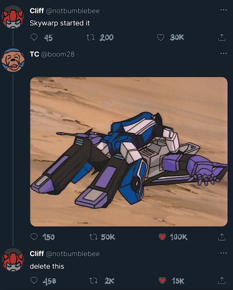 tc makes a point