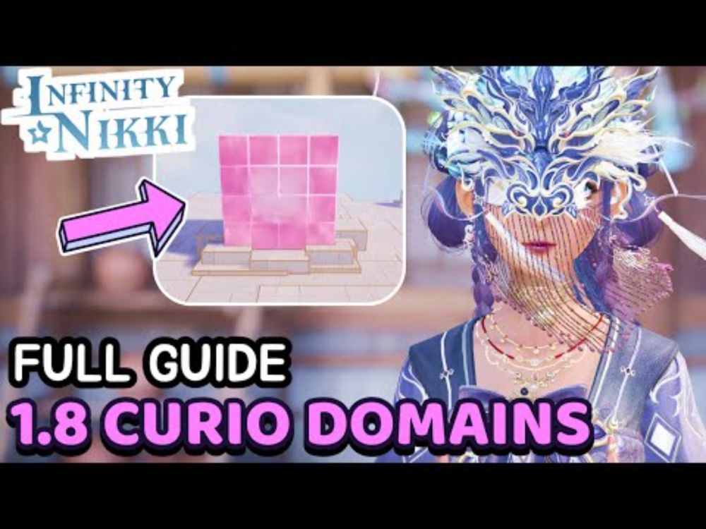 1.8 ALL CURIO DOMAINS Full Wakthrough Guide ✨ Whim Jades in Infinity Nikki