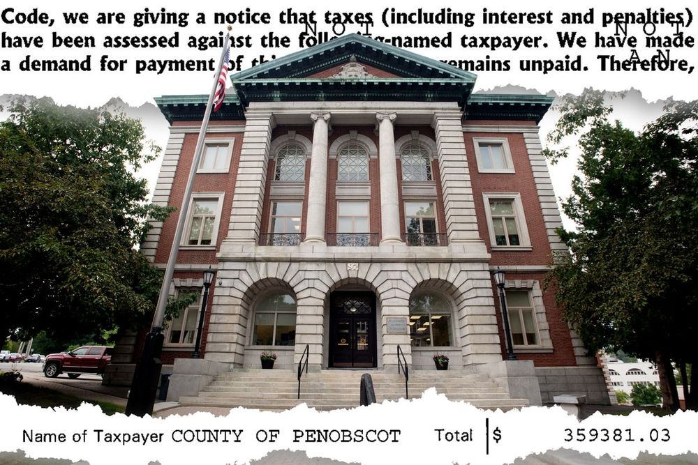 Penobscot County owes nearly $360K in unpaid taxes and penalties, IRS says