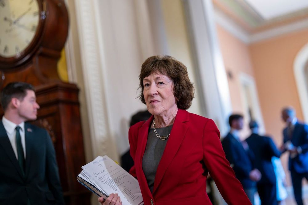 Susan Collins does not support a Republican’s proposed stock trading ban
