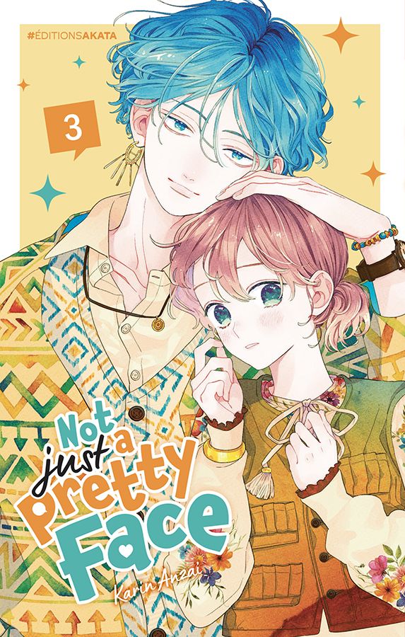 Couverture du tome 3 de Not Just a Pretty Face de Karin Anzai