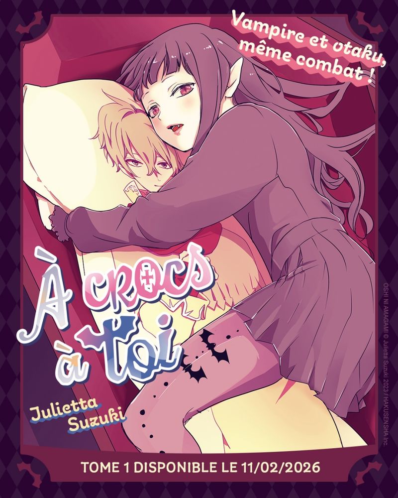 Découvrez "À crocs à toi", la nouvelle série de Julietta Suzuki disponible le 11 février 2026