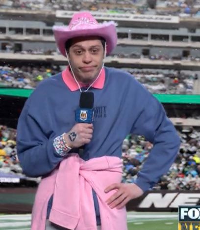 Pete Davidson in his Eras Tour outfit from SNL