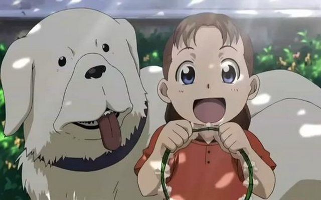 Nina Tucker and Alexander from Fullmetal Alchemist.