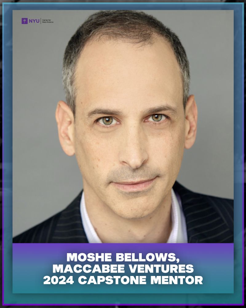 Moshe Bellows, Capstone Mentor