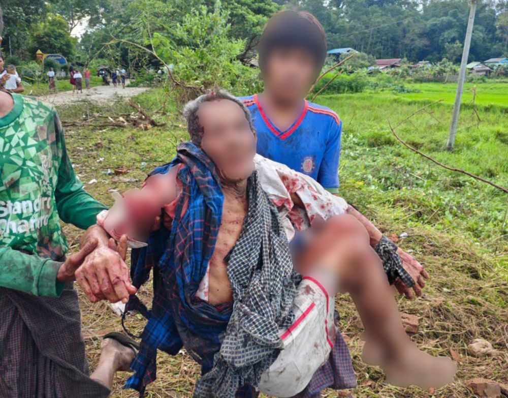 Child, displaced people among 18 killed by Myanmar junta airstrikes in Rakhine State