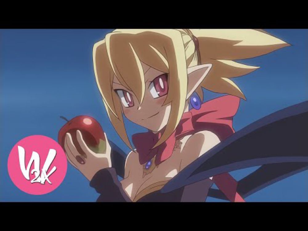 「Disgaea 2」 Opening (PSP) 「Sinful Rose」 《 Waifu2x | 4K 》