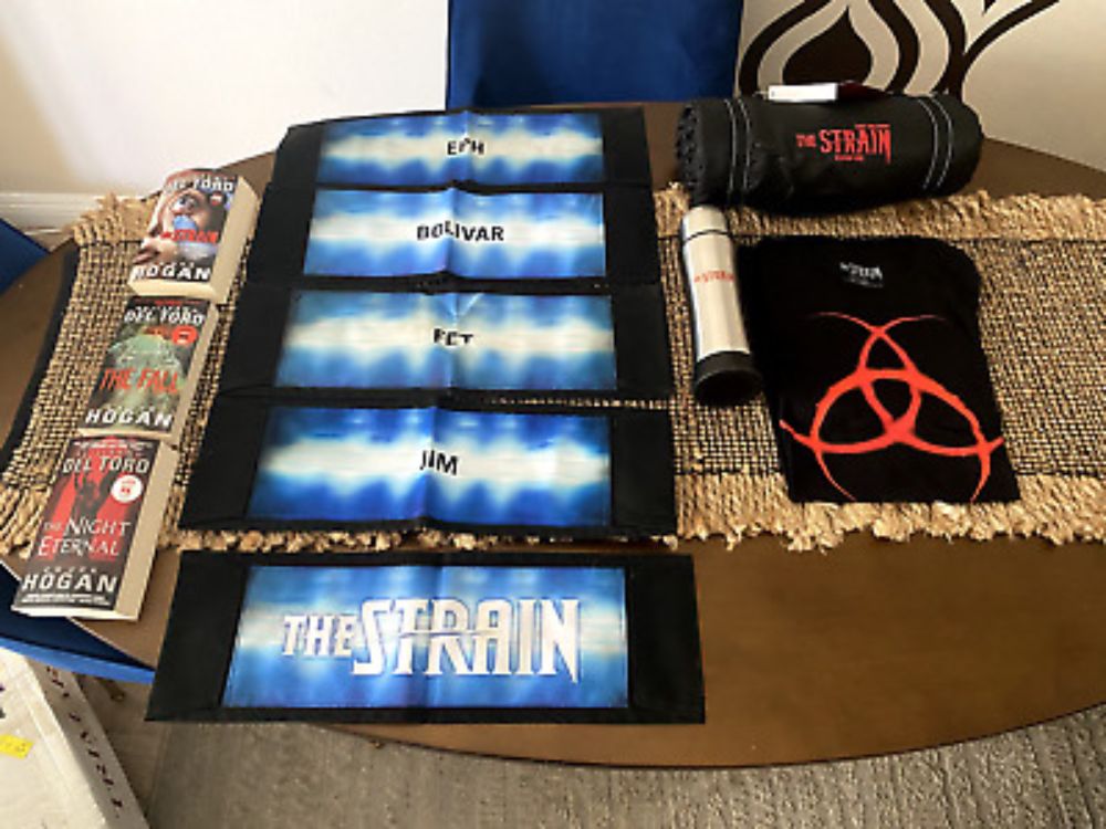 Mega Hollywood Gift Bag! Classic TV Show, THE STRAIN! Includes Set Items  | eBay