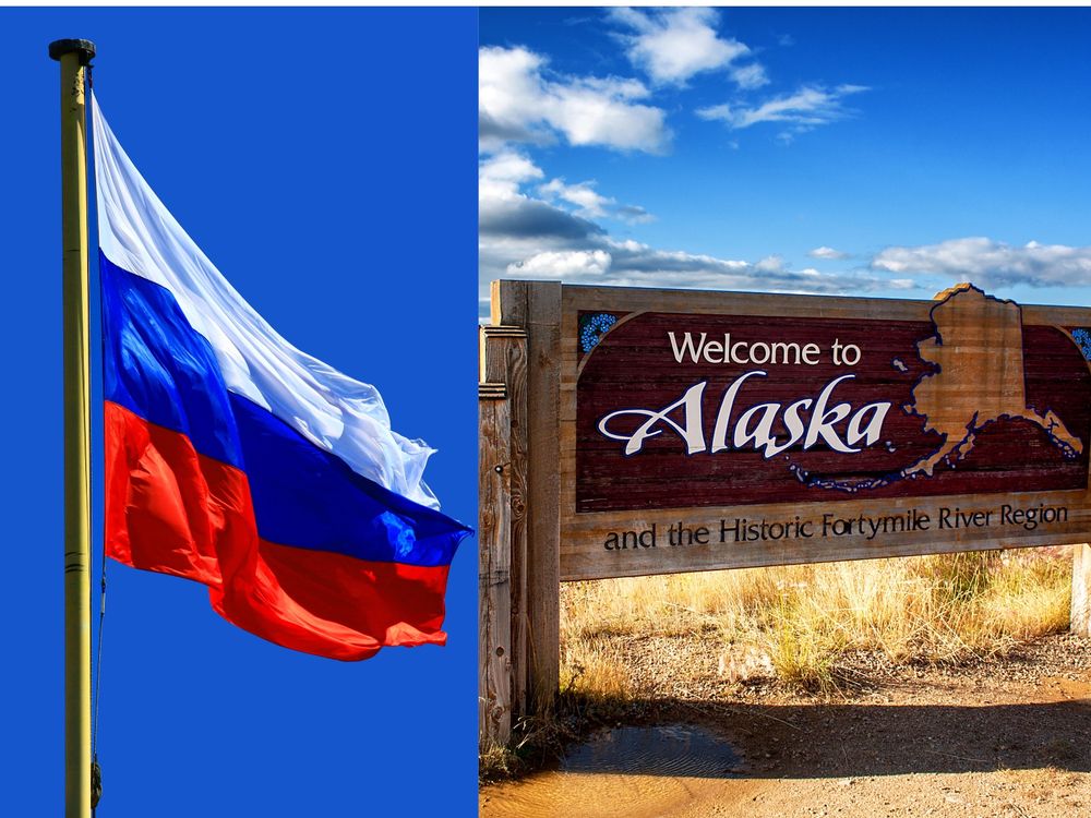 One day after a Russian official suggested they could "take back" the state, multiple billboards spotted in Krasnoyarsk, Russia, proclaimed, "Alaska Is Ours!"