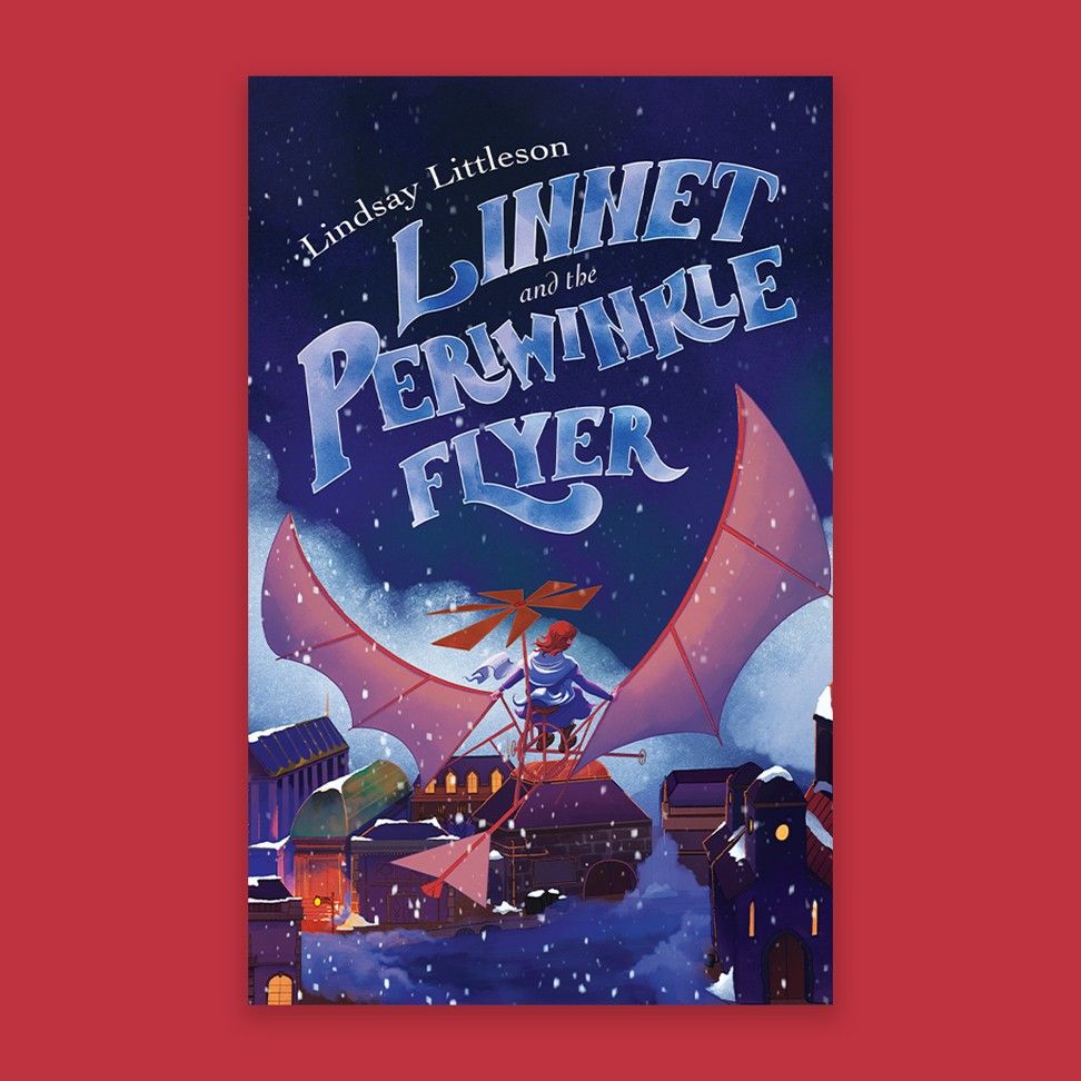 Cover of The Family Tree on a red background.