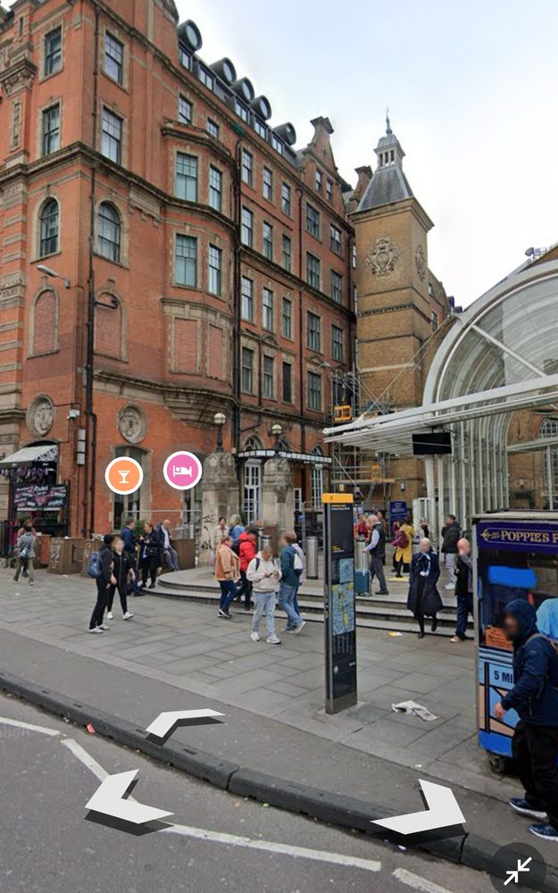 View looking south west from Bishopsgate