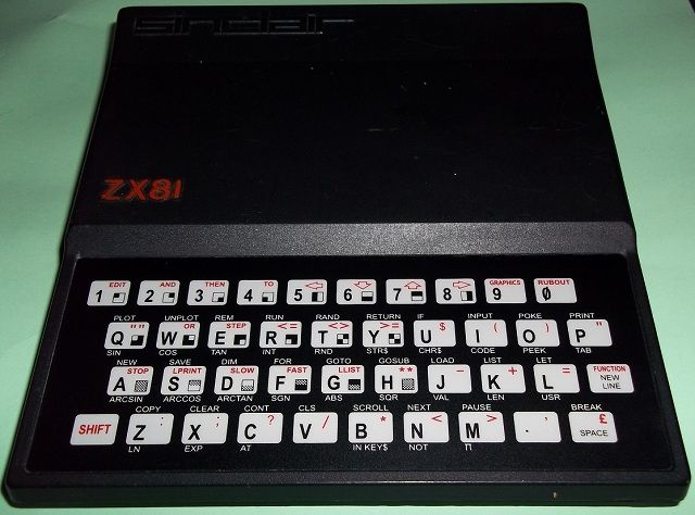 A Sinclair ZX81