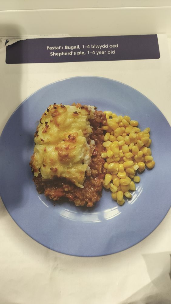 Shepherd's pie, 1-4 year old.