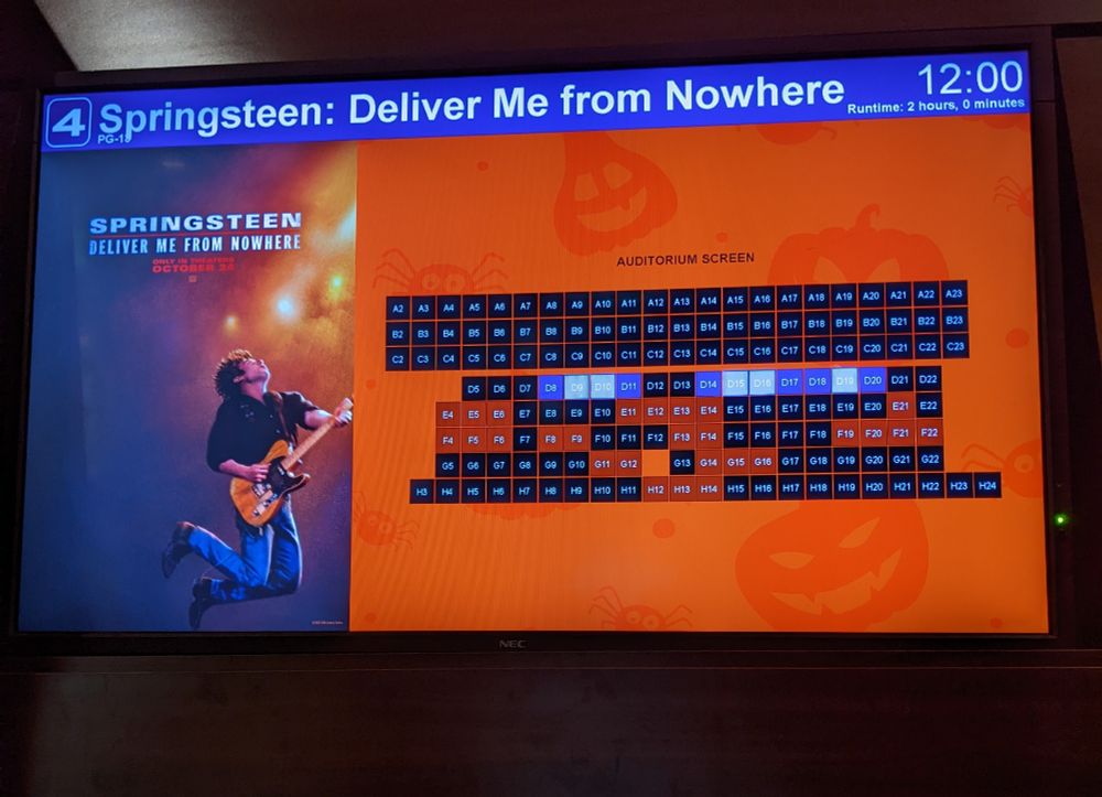 Showing of Springsteen movie 